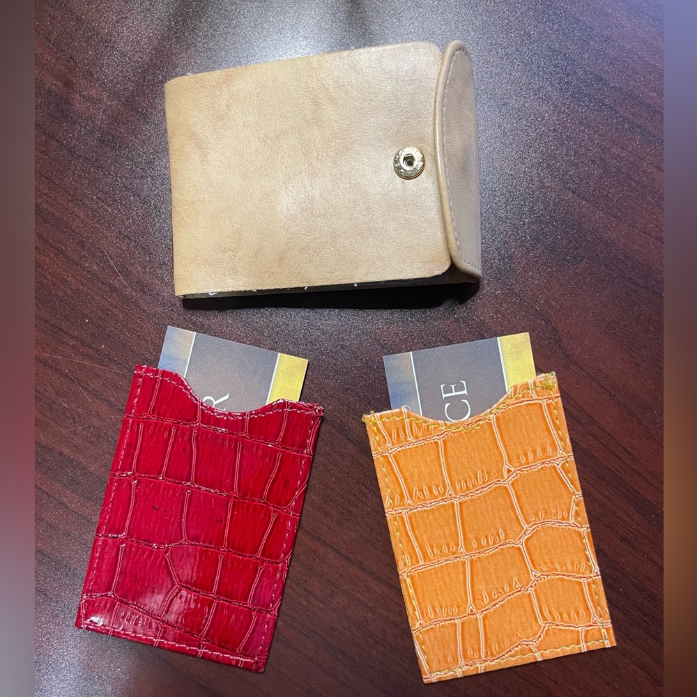 Picture Wallet & 2 Card Holders